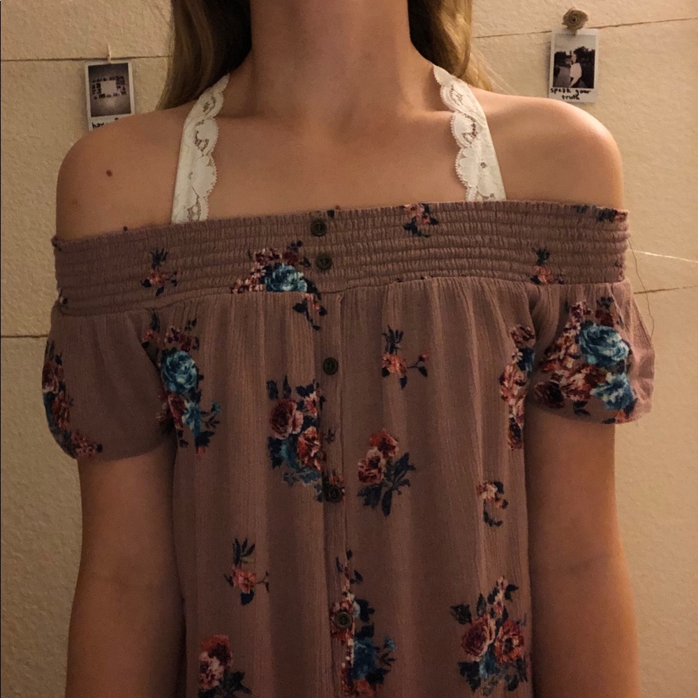 off the shoulder blouse